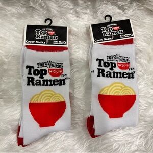 Men's Top Romen by NISSIN SZ 6-12 Crew Socks 🧦 Novelty 🧦